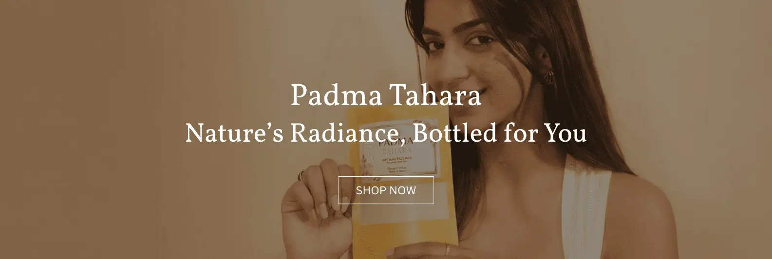 Hands holding bowl with what appears to be authentic ayurvedic legacy in banner image on padma home page